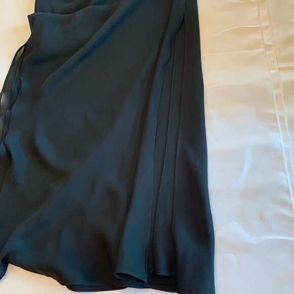 NIKI LAVIS Women's Spaghetti Strap Maxi Black Dress - Picture 3 of 5